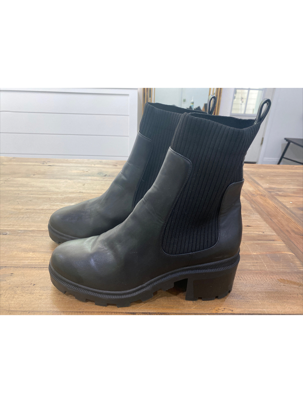 Women’s BP Sock Chelsea Black Boot 10m